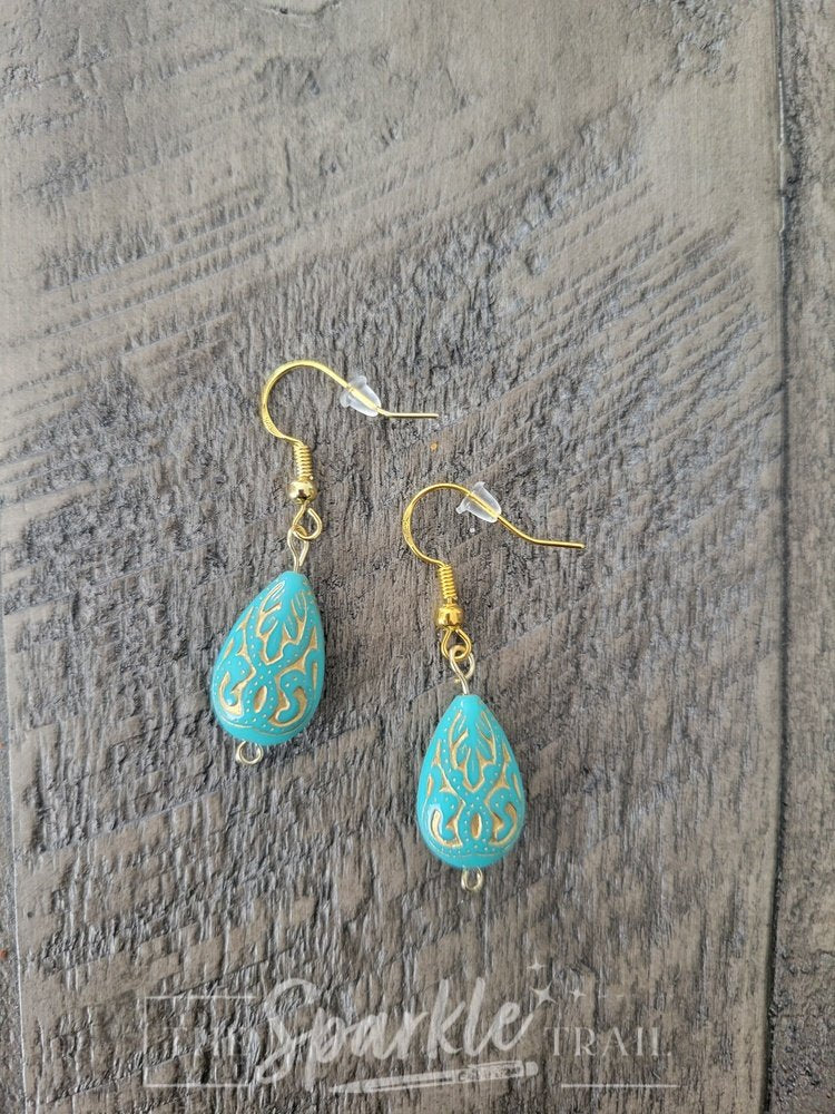 Turquoise Drop Earrings