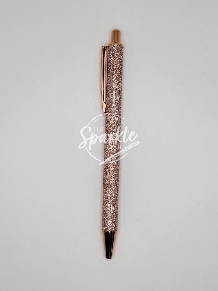 Rose Gold Glitter Pen