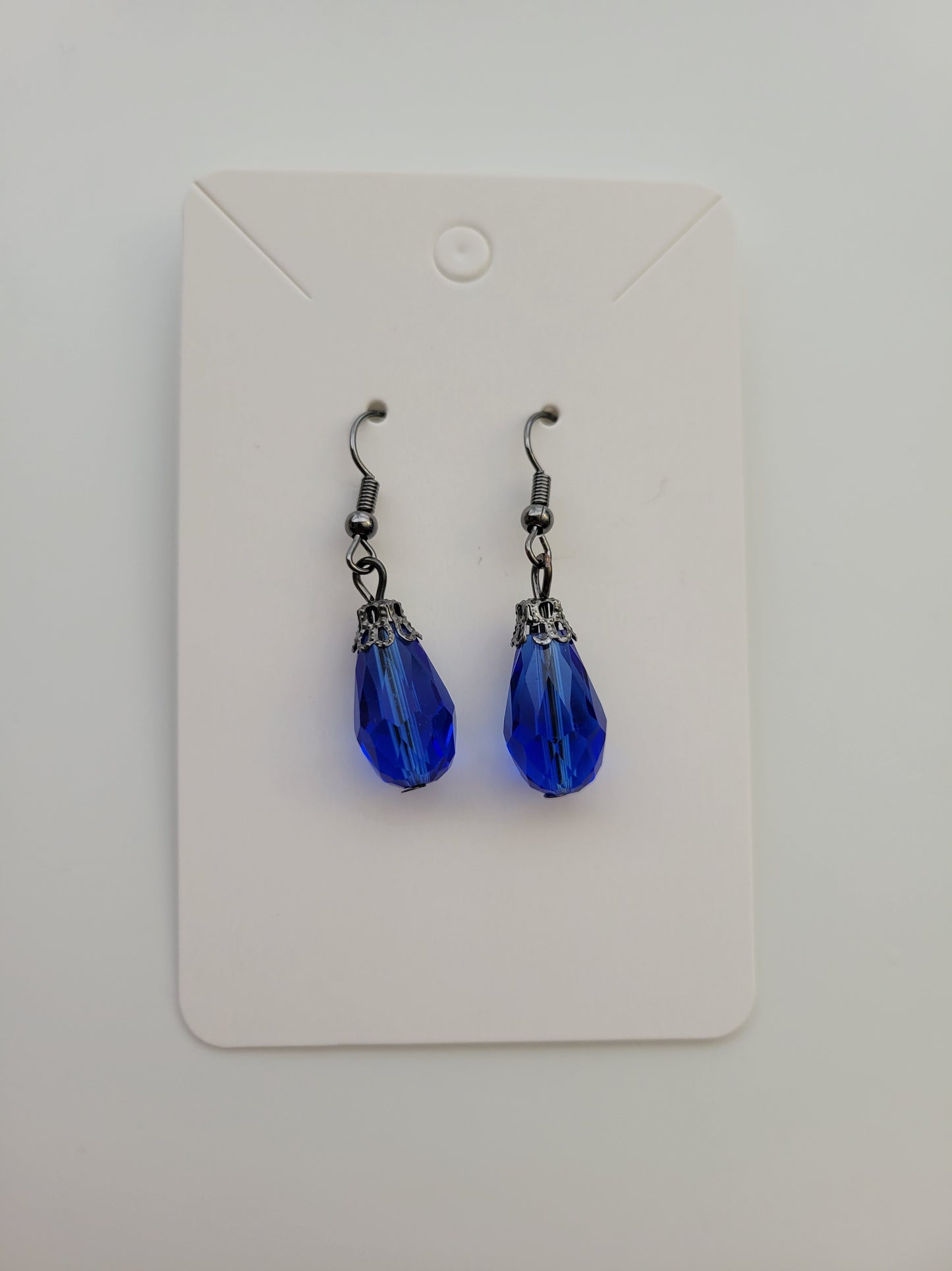Blue Drop Earrings