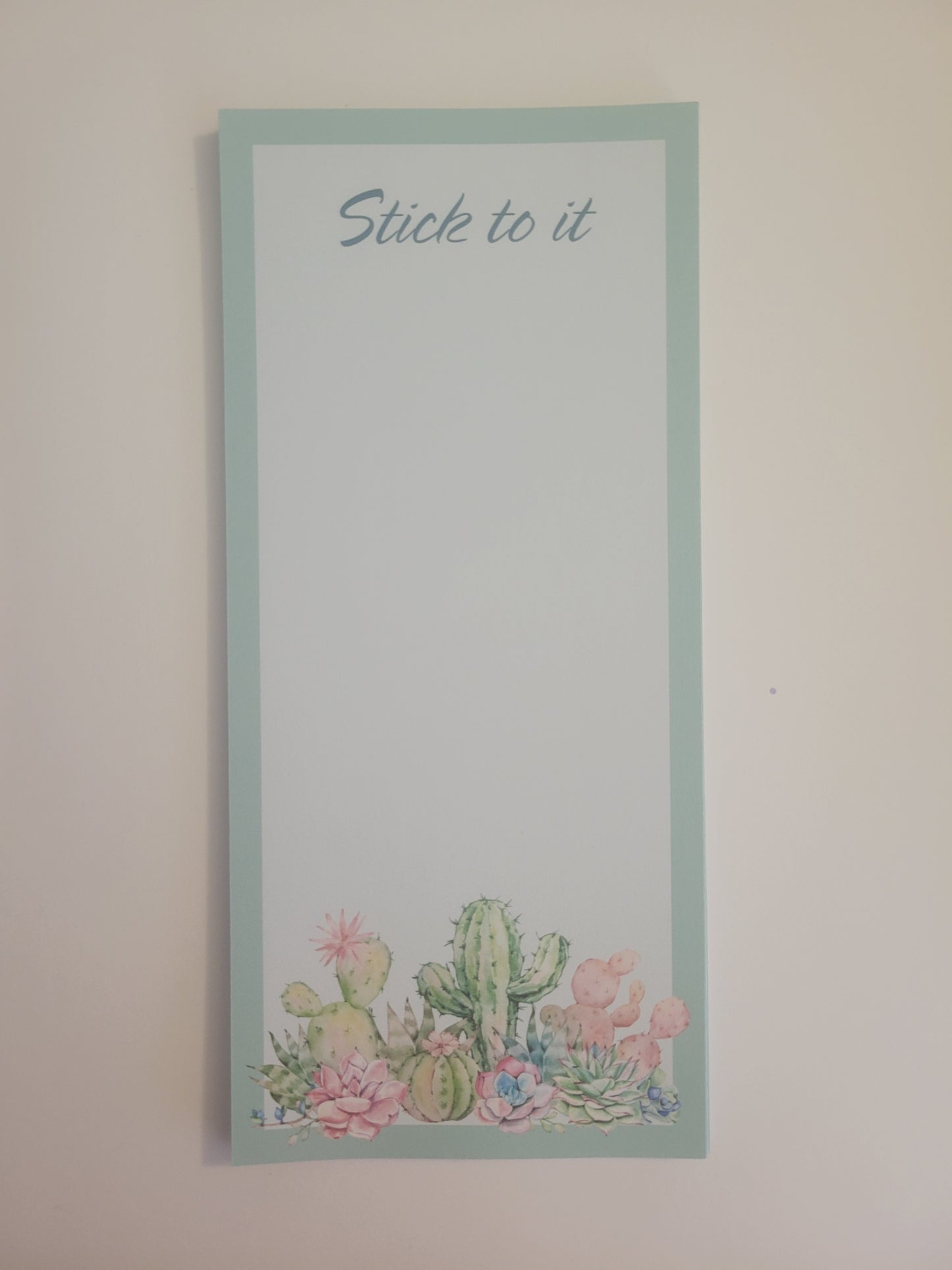Stick to it Magnetic Notepad