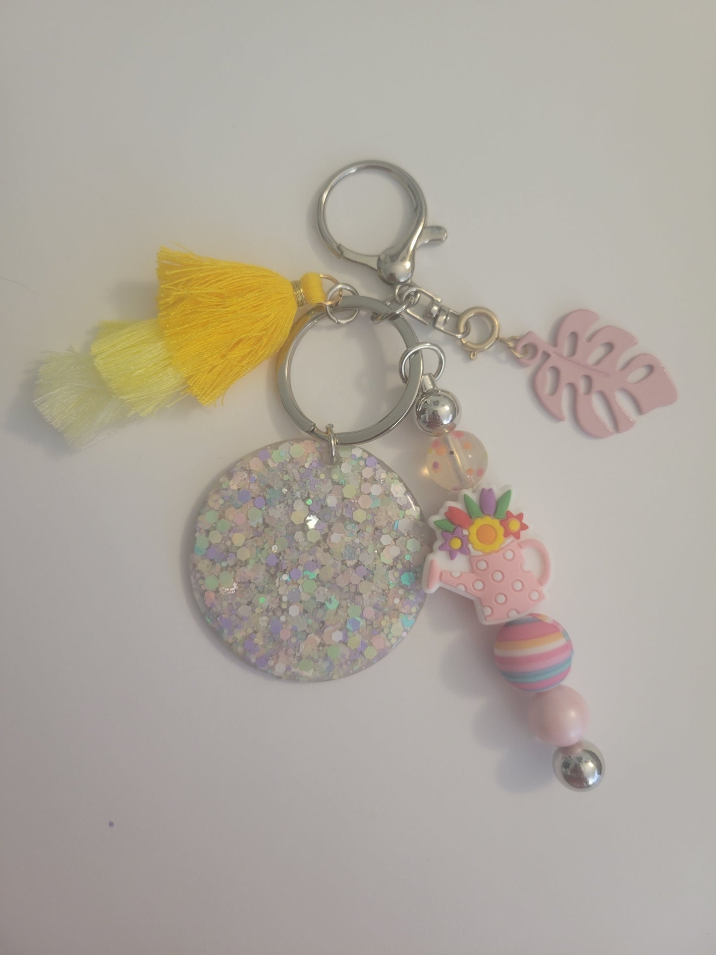 Hello Spring Keychain