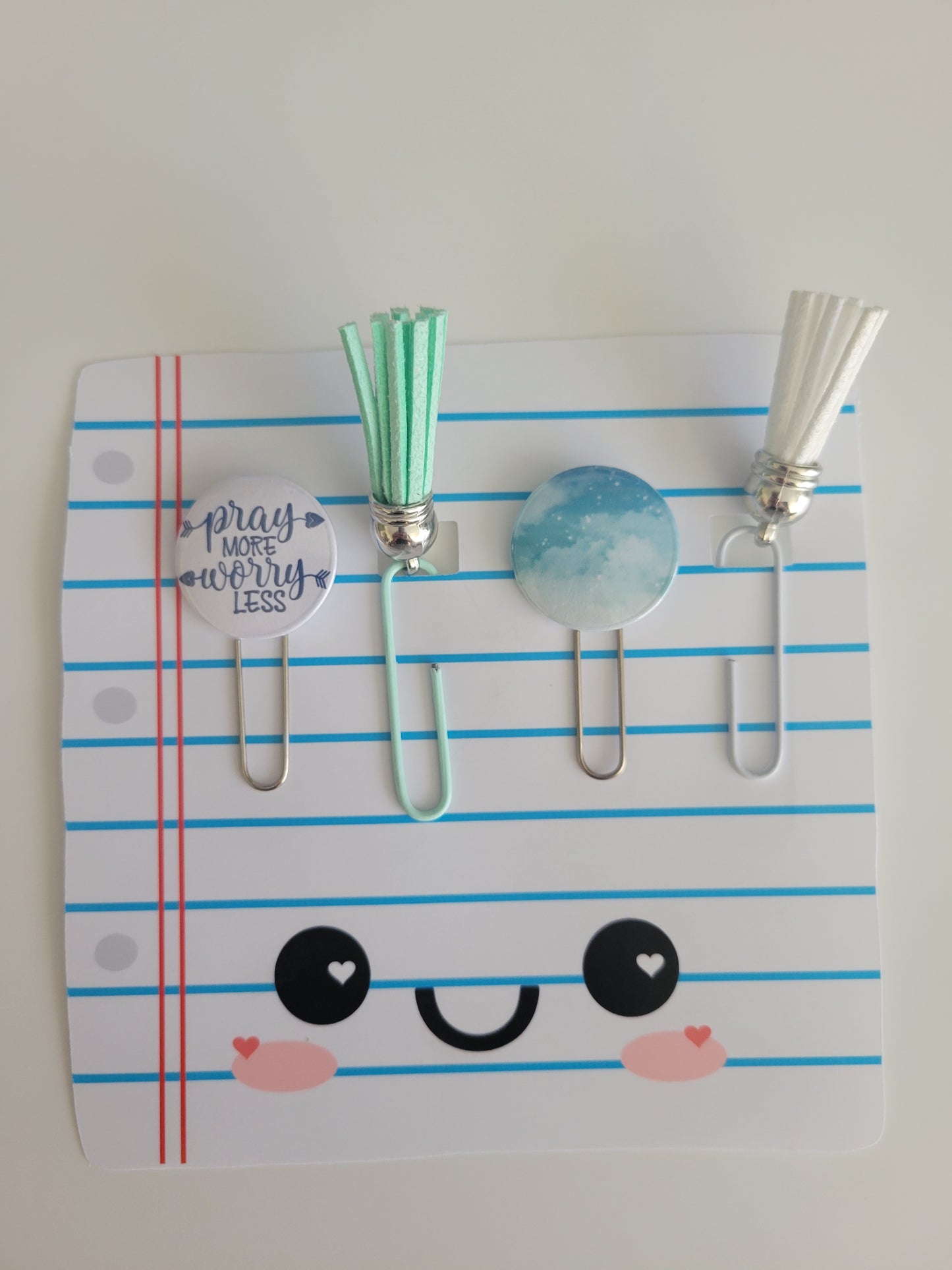 Pray More Paper Clip Set