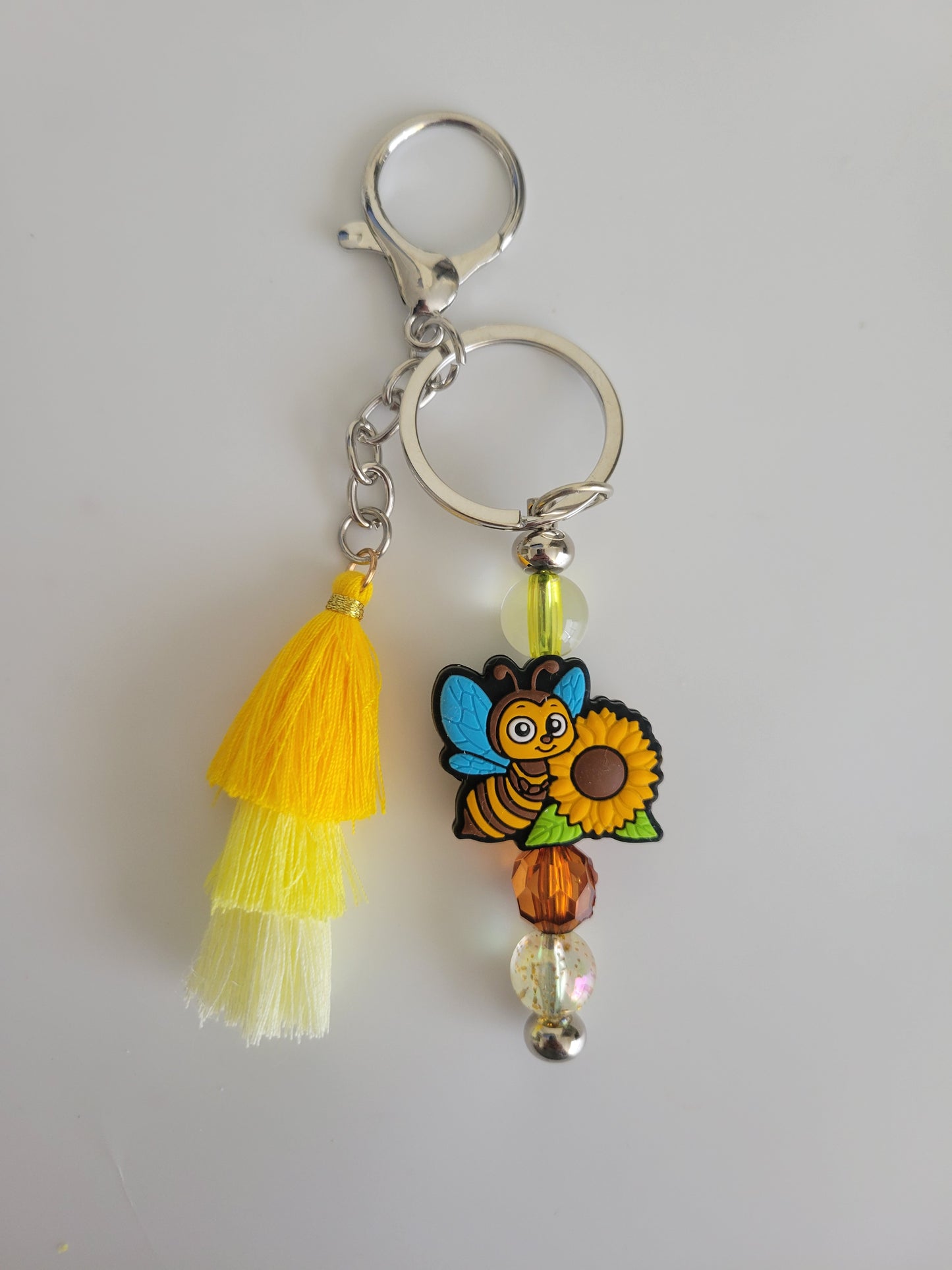 Bee Sunflower Purse Clip