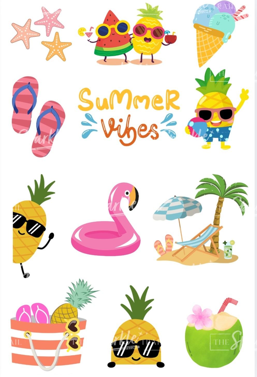 Summer Sticker Sheet