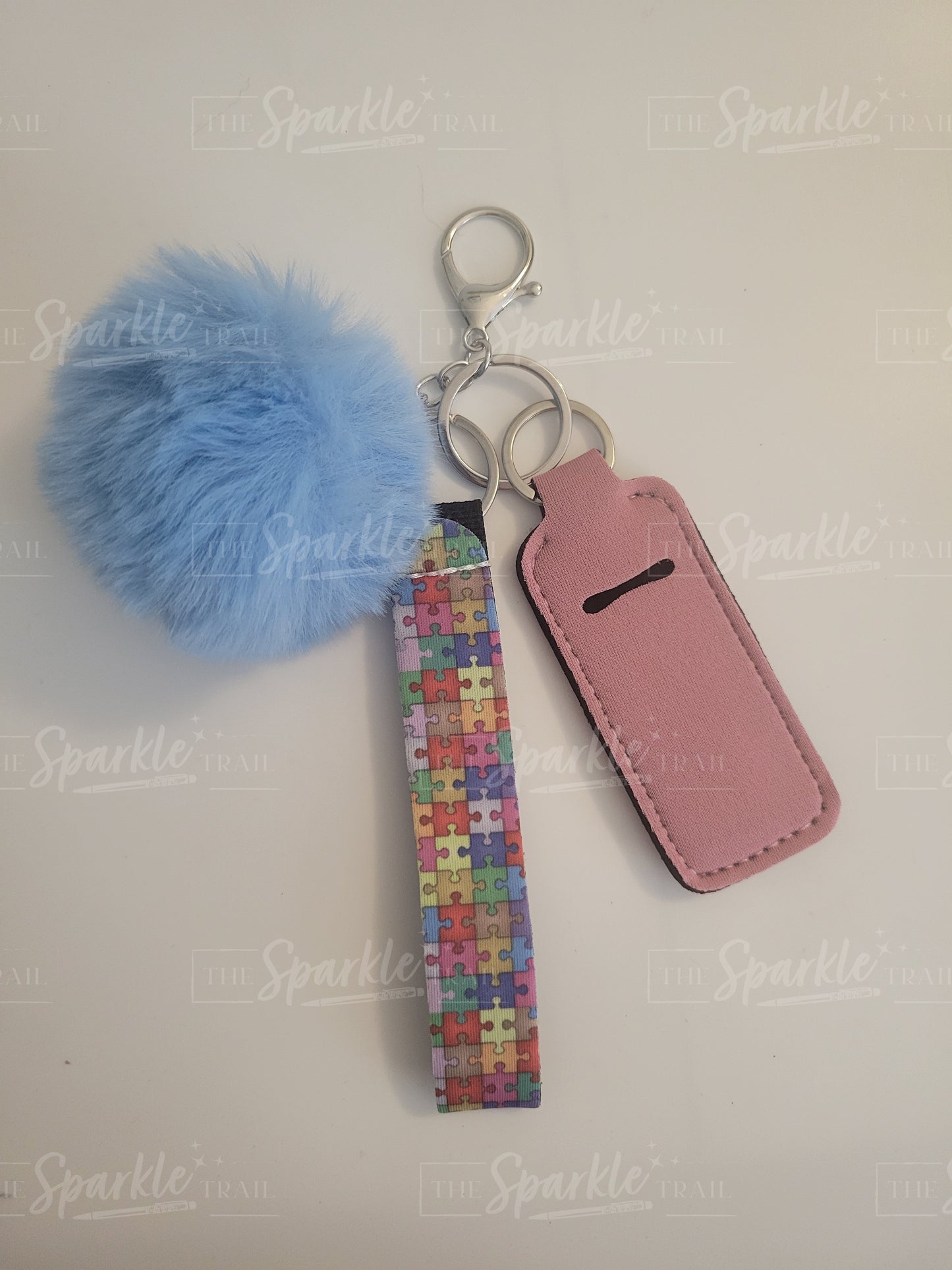 Puzzle Pieces Keychain