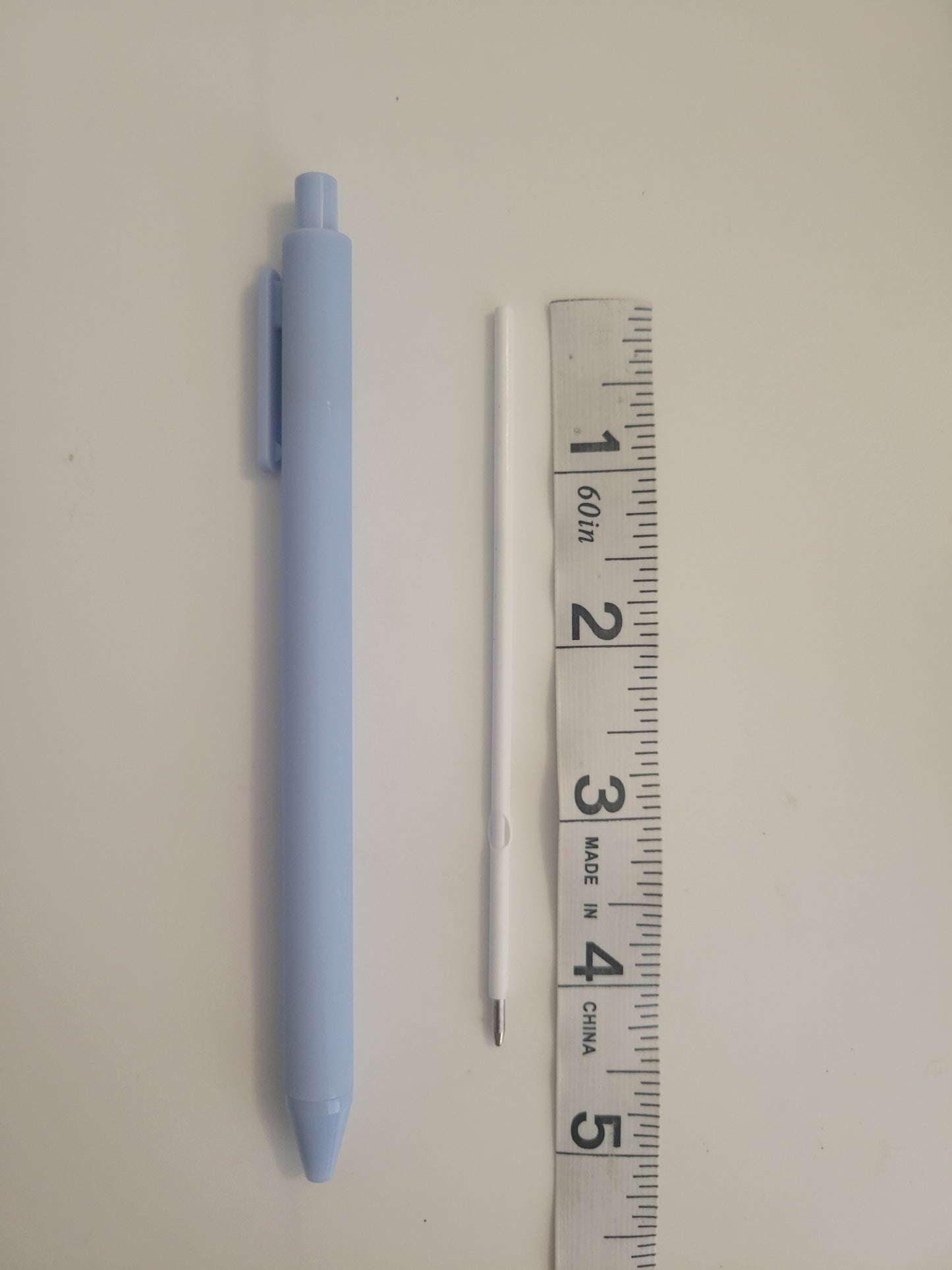 Plastic Gel Pen Black Refills