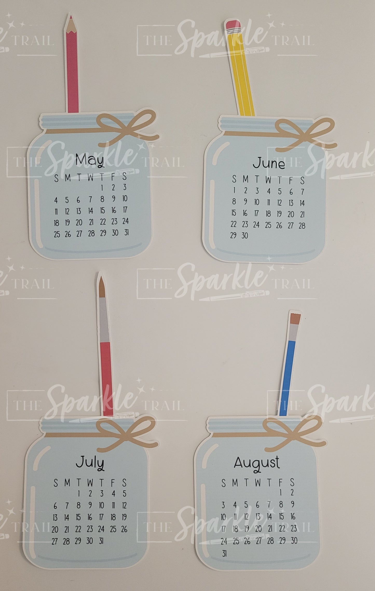 School Supplies Calendar