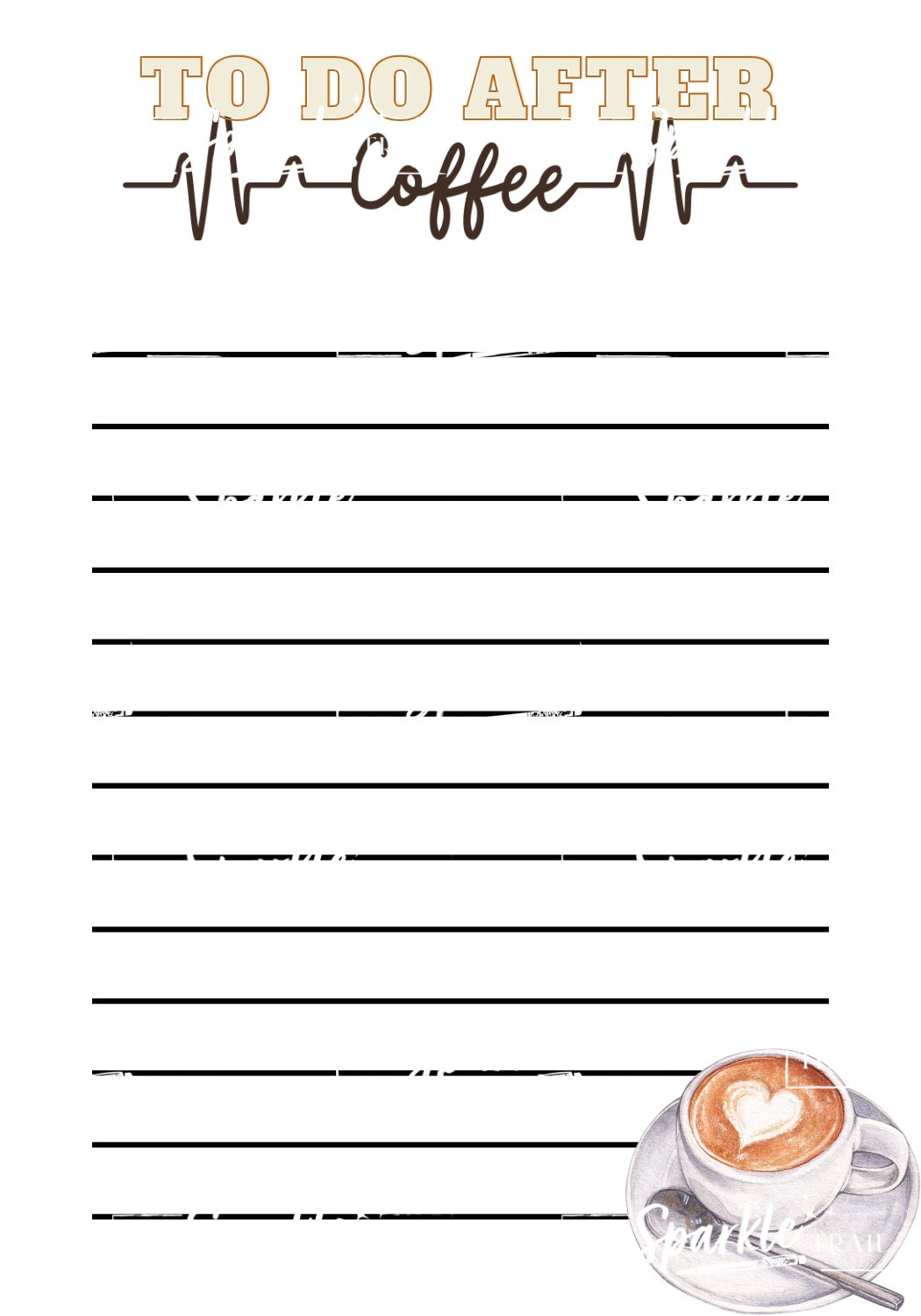 3x4 Coffee Notepad