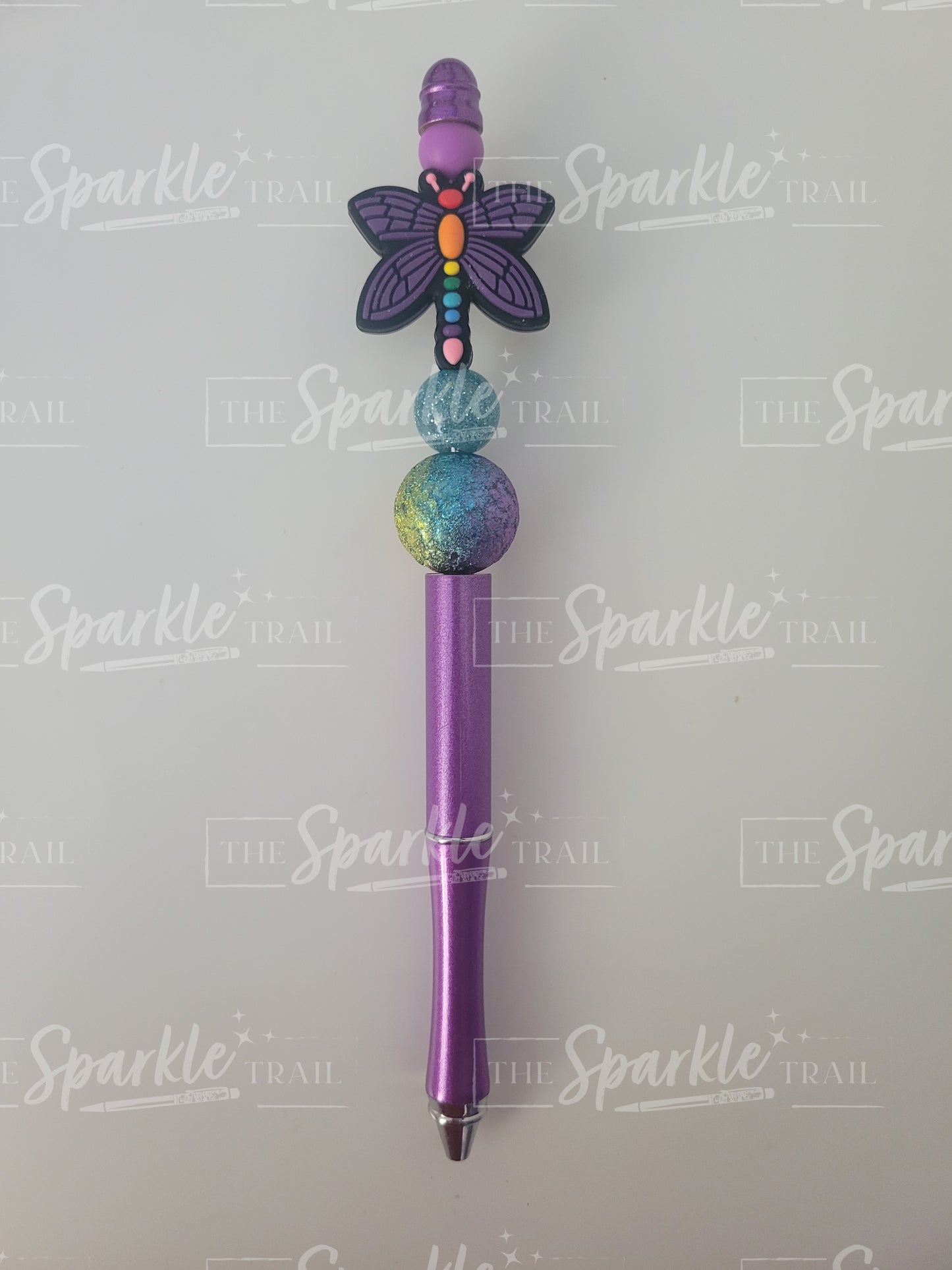 Dragonfly Metal Bubblegum Pen