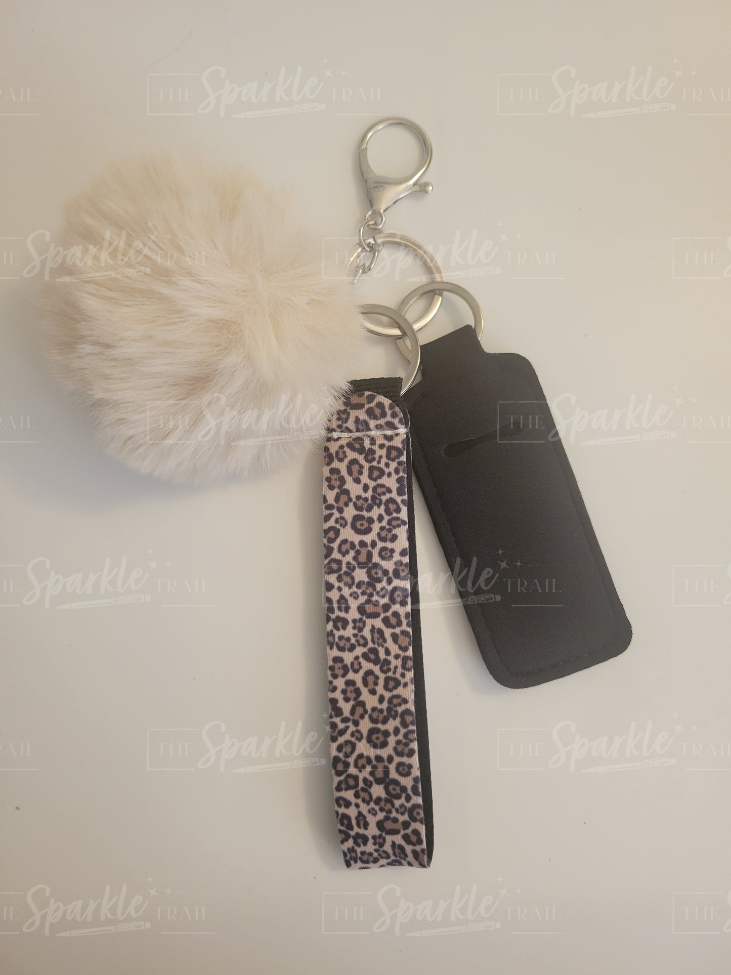 Cheeta Print Keychain