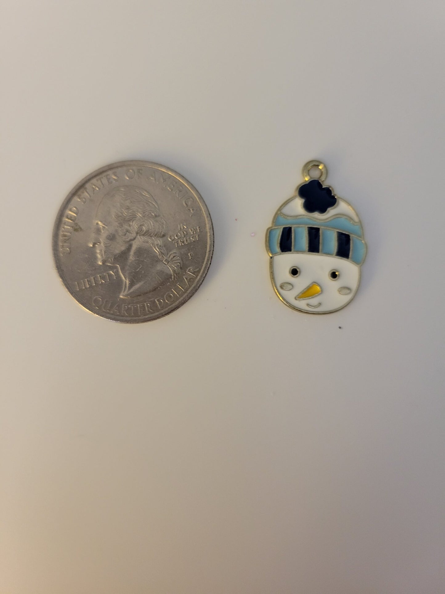 Blue Snowman