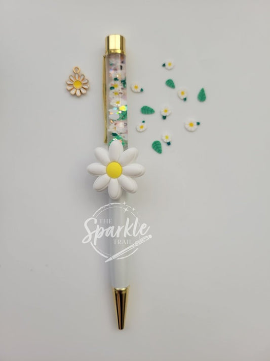 Daisy Sparkle Pen