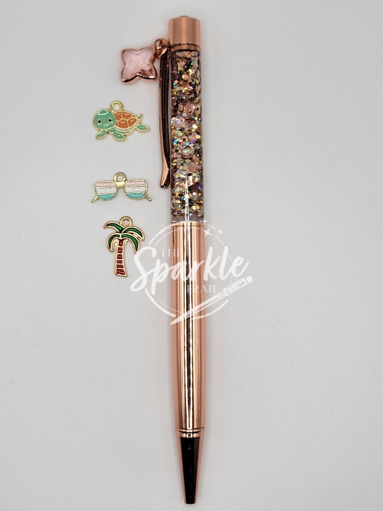 Take me to the beach Sparkle Pen