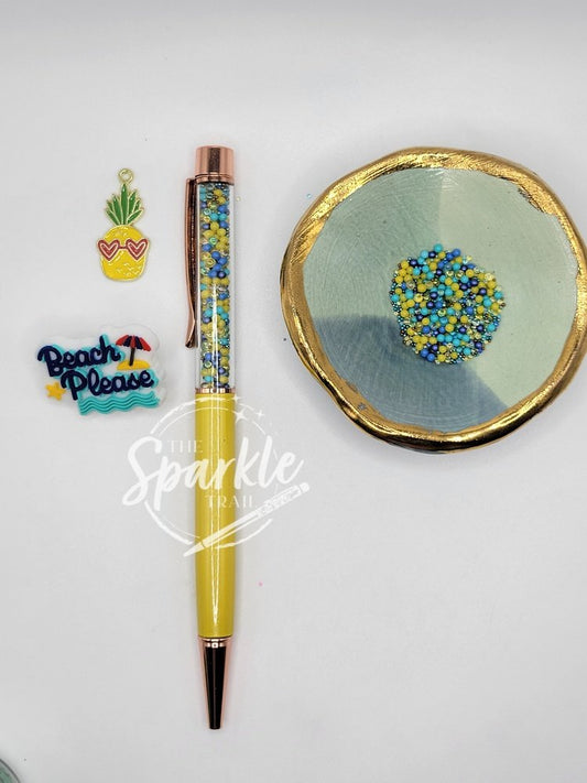 Beach Fun Sparkle Pen