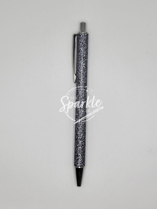 Dark Gray Glitter Pen