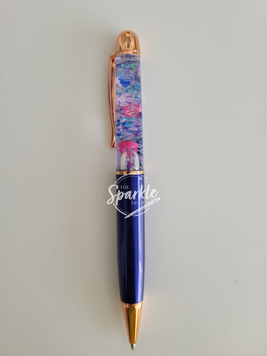 Jellyfish 🪼 Fat Sparkle Pen