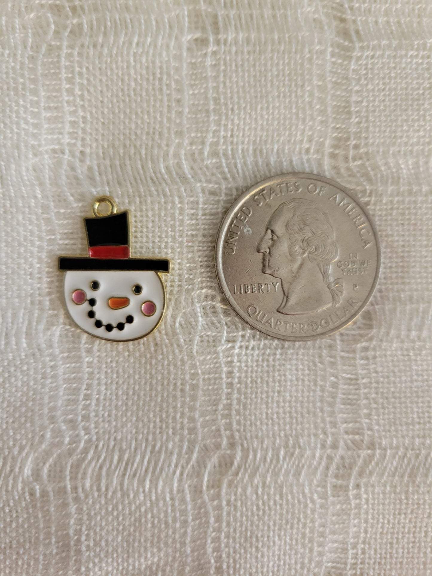 Snowman Charm