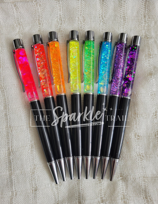 Neon Sparkle Pen Collection