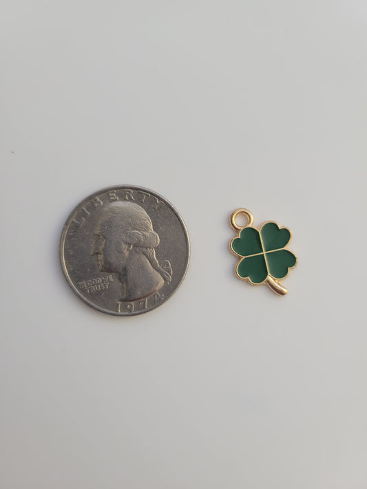 Four Leaf Clover Charm