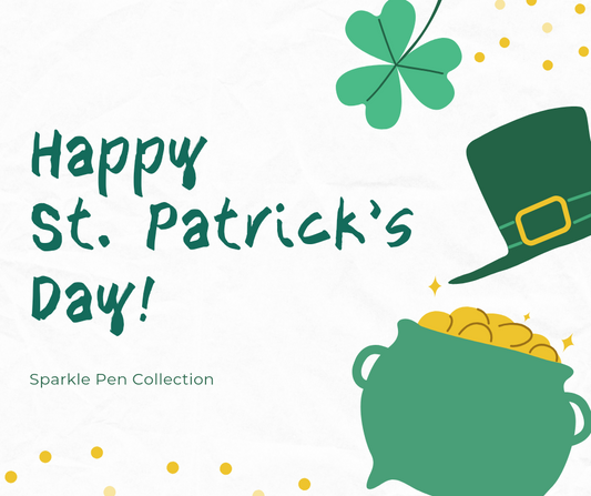 St. Patrick's Day Sparkle Pen Collection