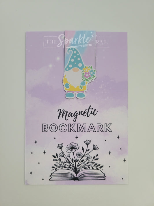 Spring Gnome Magnetic Bookmark