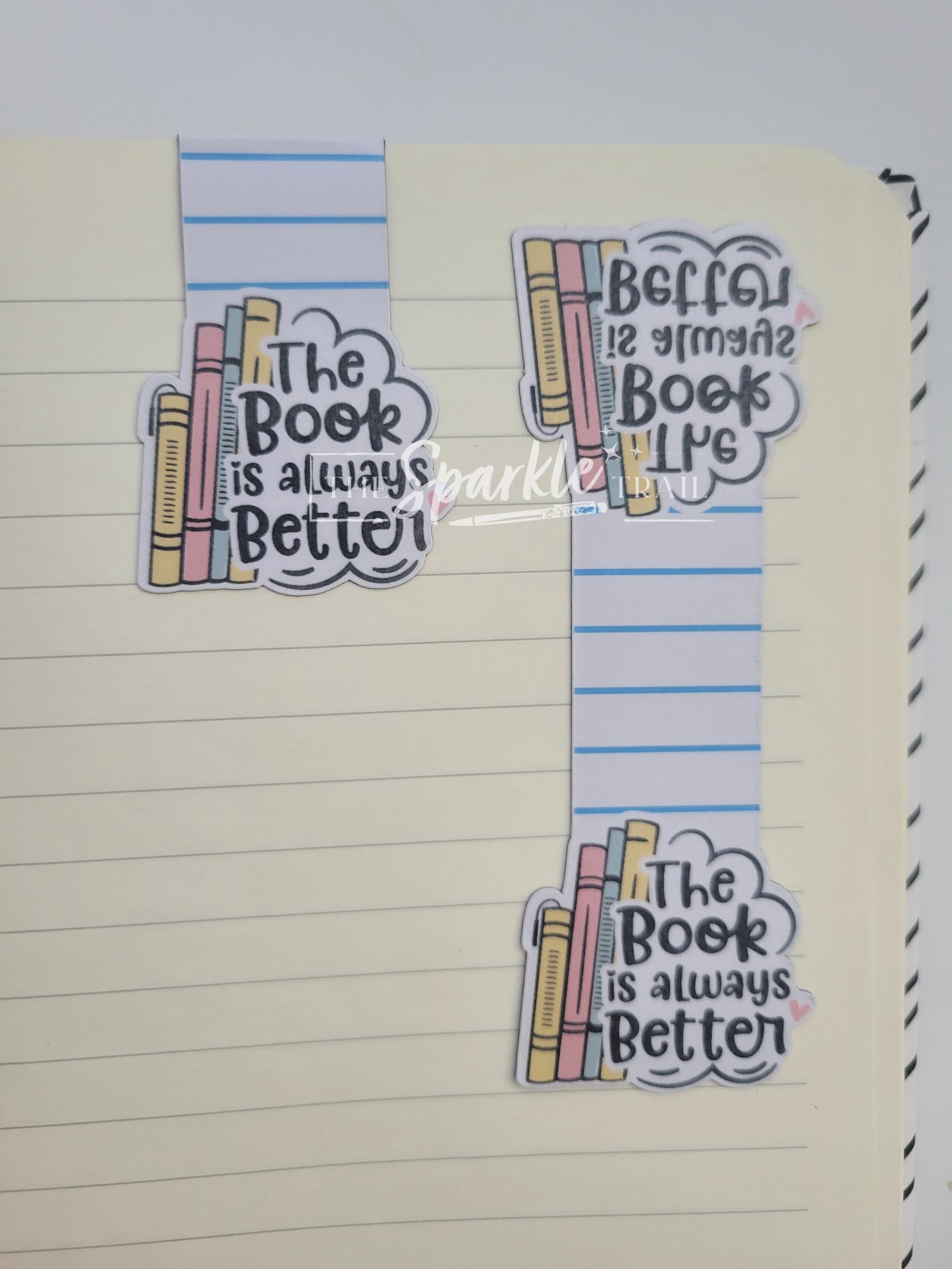 The book is always better Magnetic Bookmark