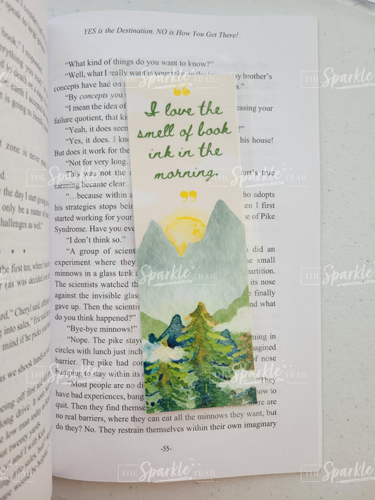 Mountain Bookmark