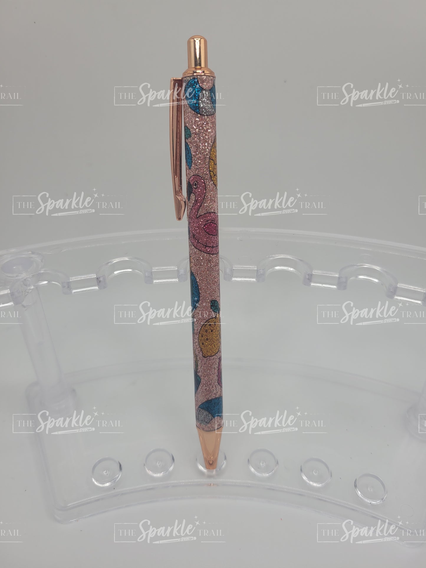 Beach Theme Glitter Pen