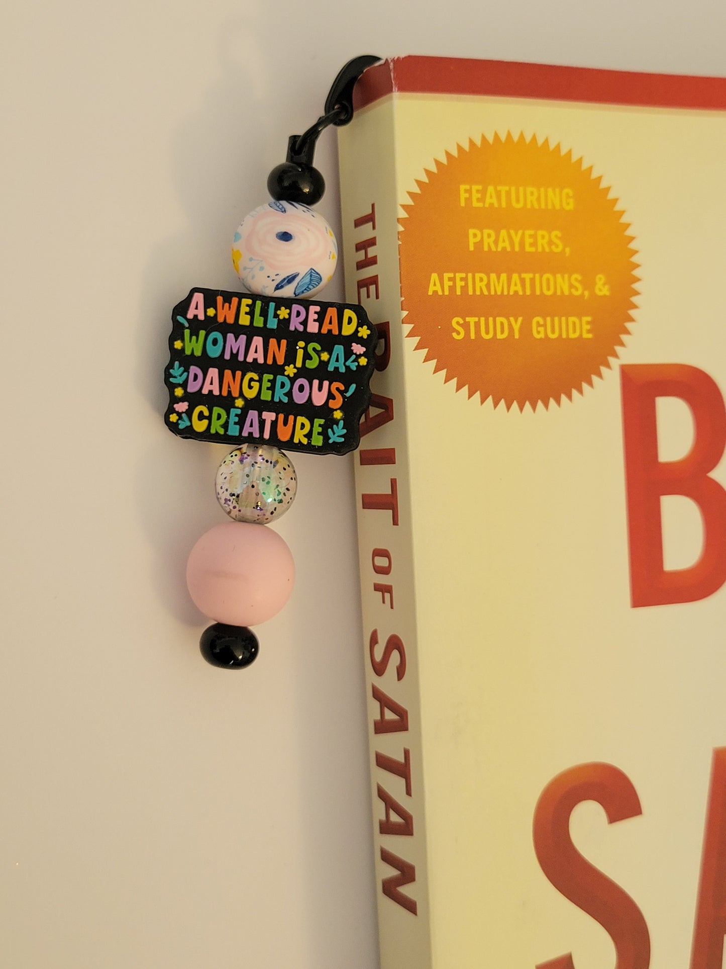 Well read Beaded Bookmark