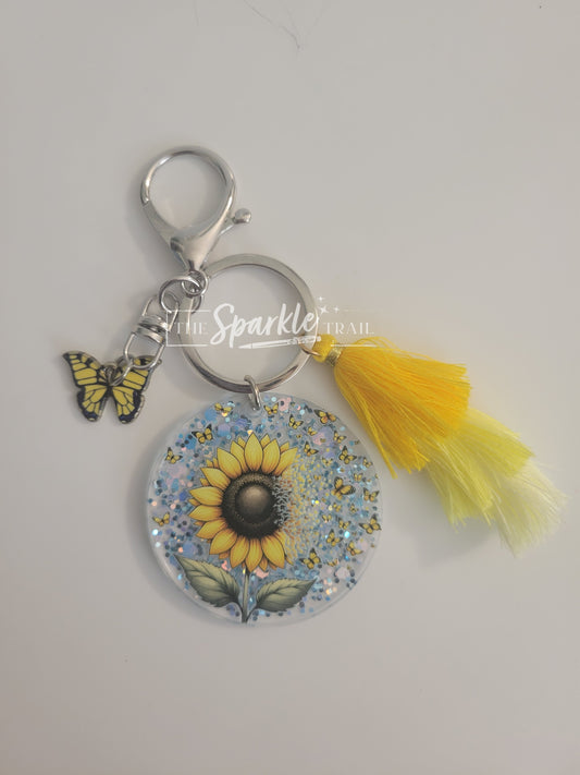 Sunflower Purse Clip