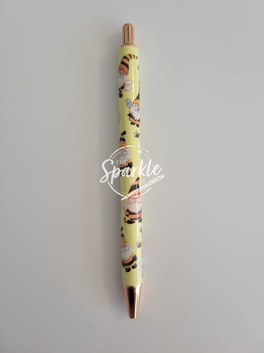 Bee Gnome Metal Pen