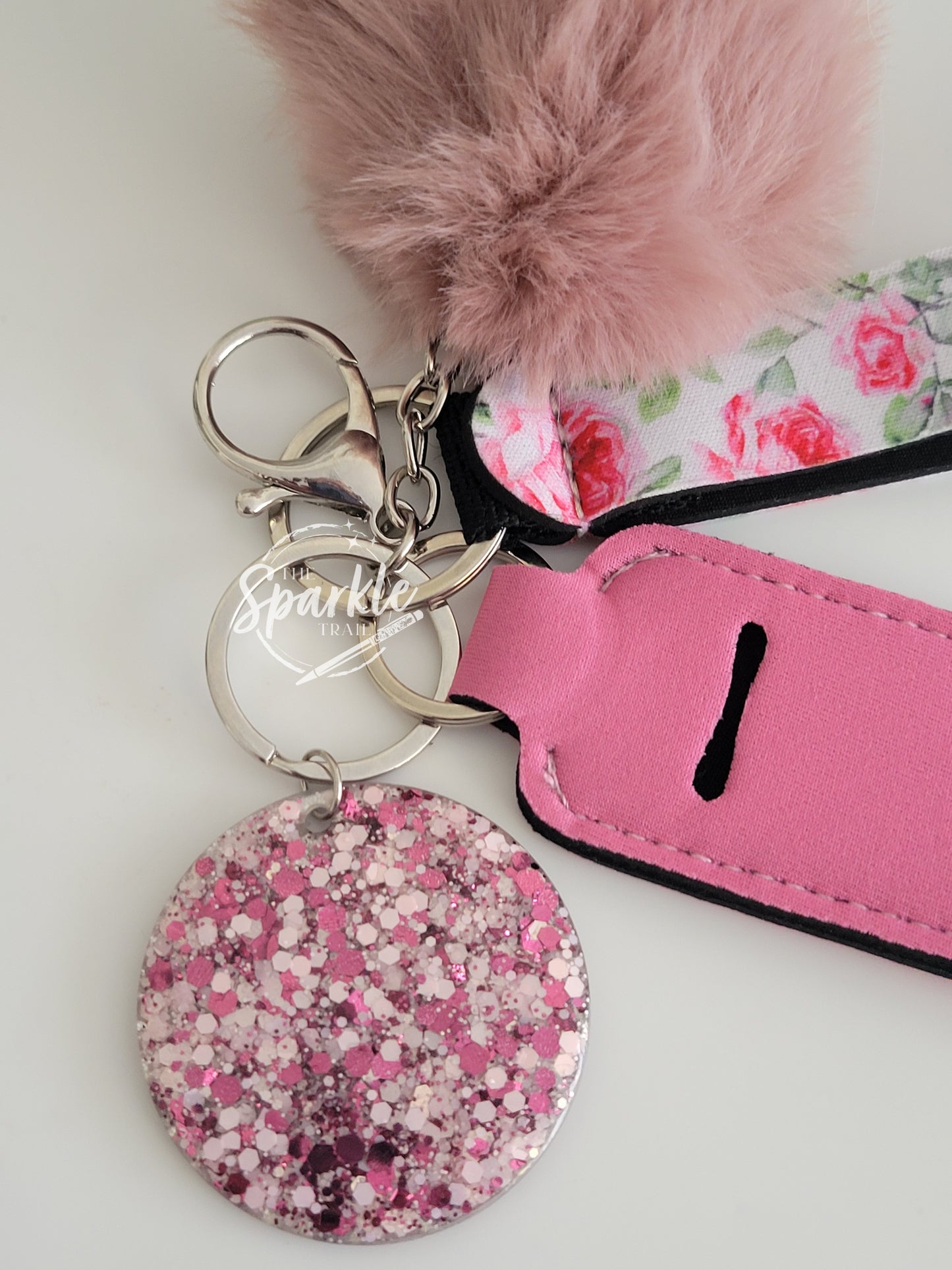 Fairy and Roses Print Keychain