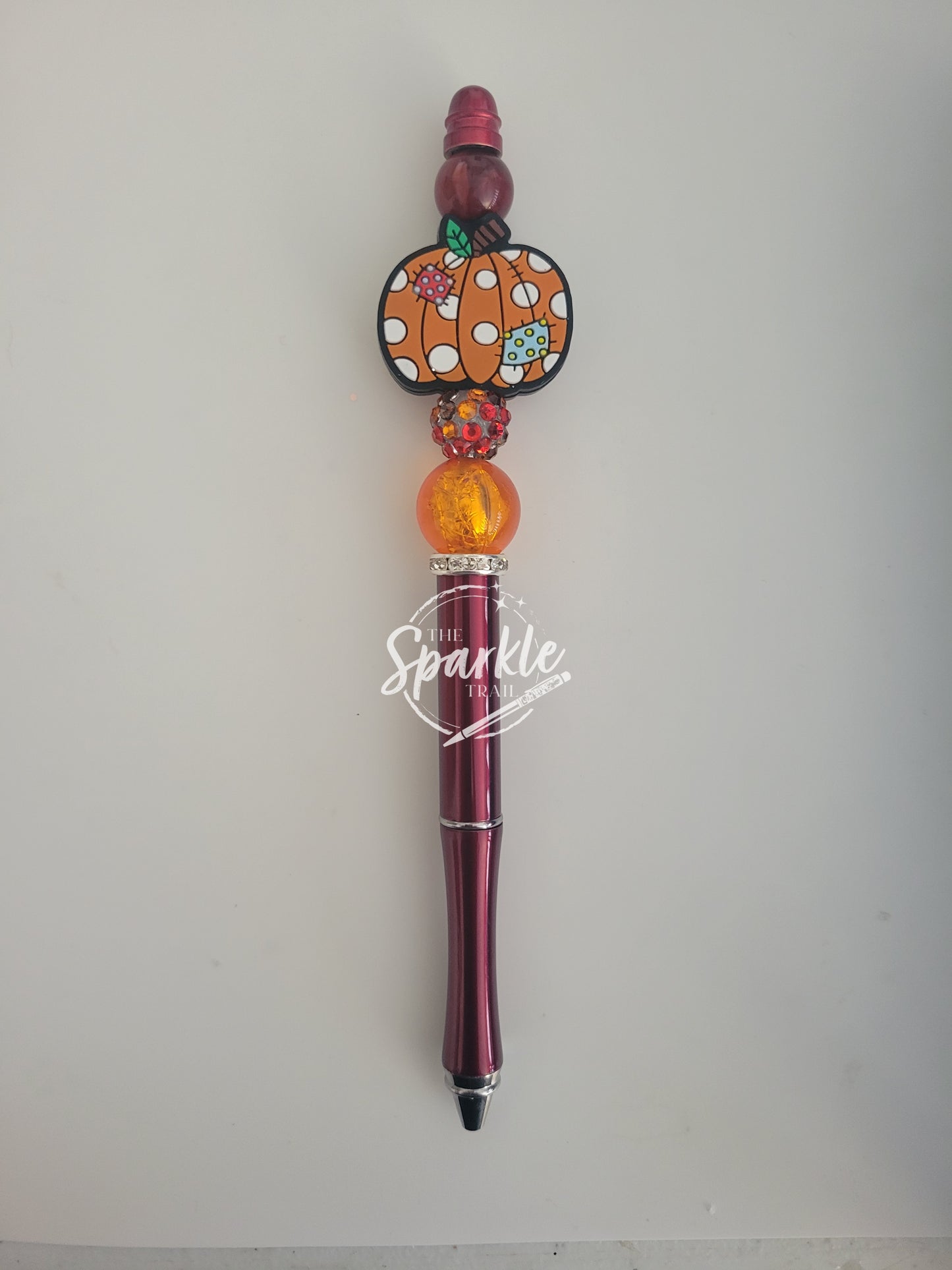 Polka Dot Pumpkin bubblegum pen