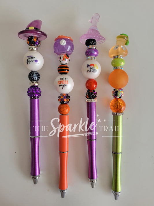 Halloween Characters Bubblegum Pens