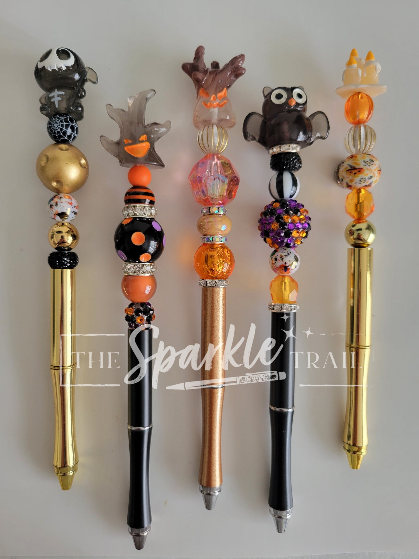 Halloween Characters Bubblegum Pens