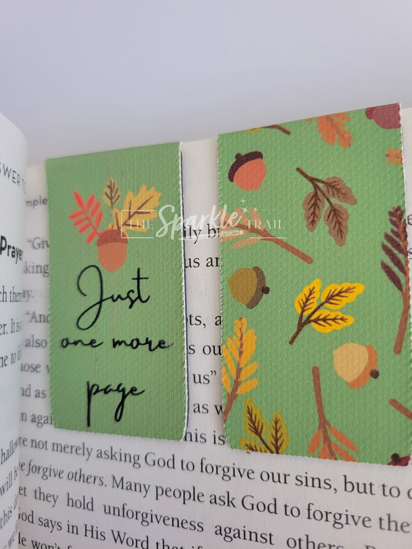 Just One More Page Magnetic Bookmark