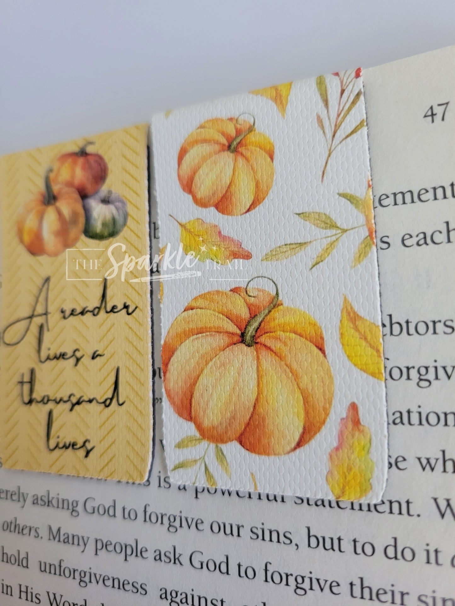 A reader lives a thousand live Magnetic Bookmark