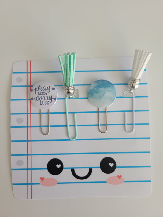 Pray More Paper Clip Set