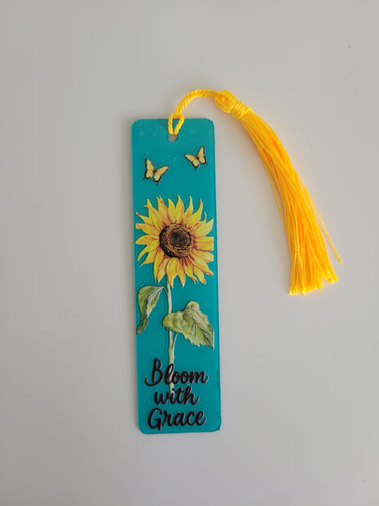 Bloom with Grace Bookmark