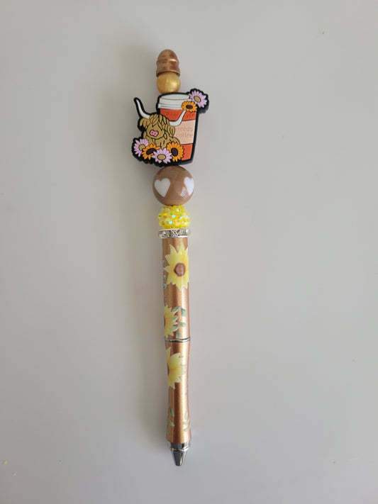 Needs Coffee Bubblegum Pen