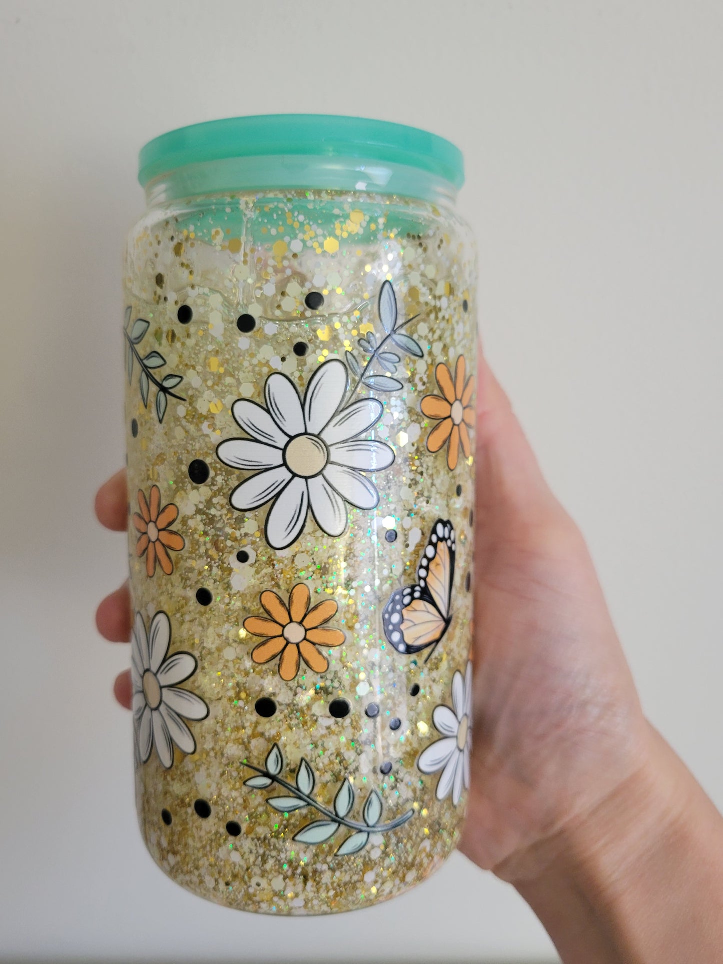 Fearlessly Blooming Snowglobe Cup