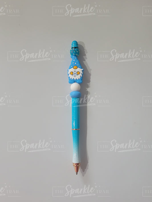 Snowflake Gnome Bubblegum Pen