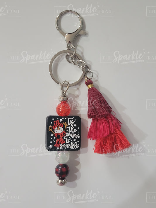 Snowman Keychain