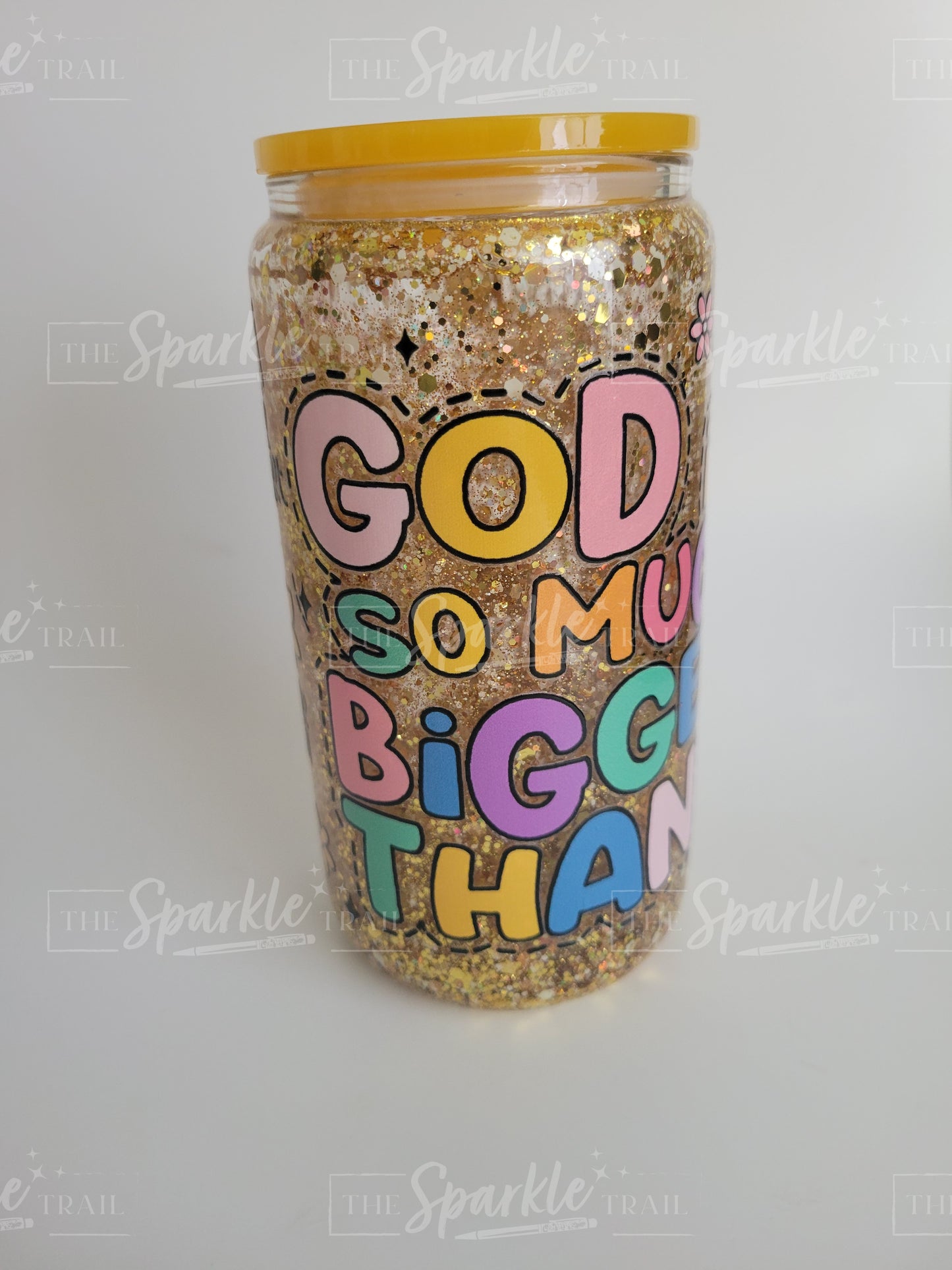 God is Bigger Snowglobe Cup