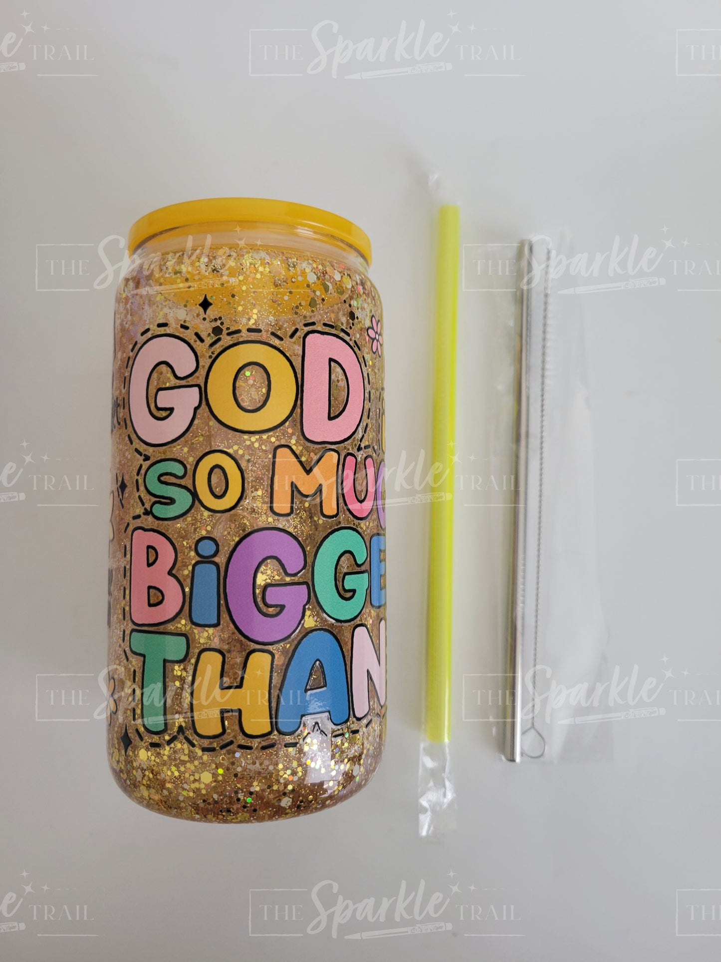God is Bigger Snowglobe Cup