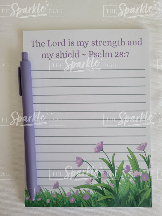 The Lord is my Strength Notepad