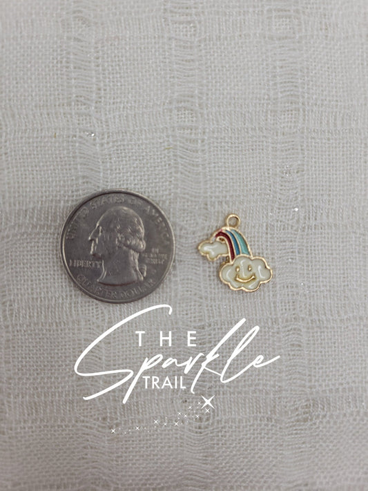 Rainbow Cloud Charm