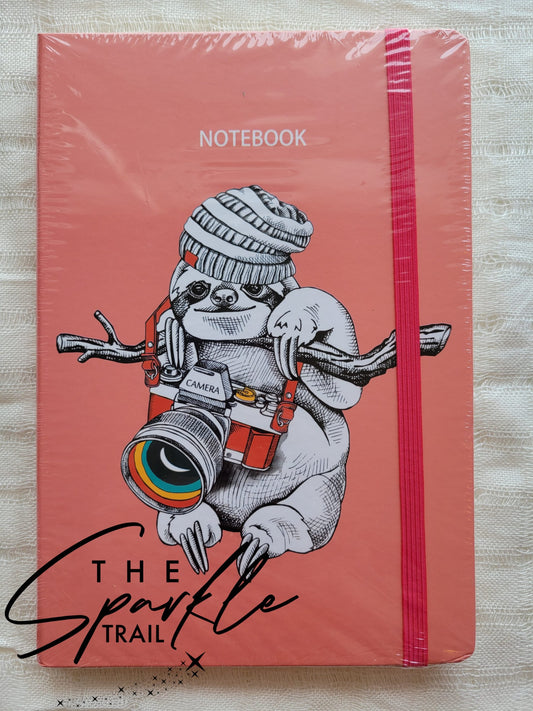 Sloth & Camera Notebook