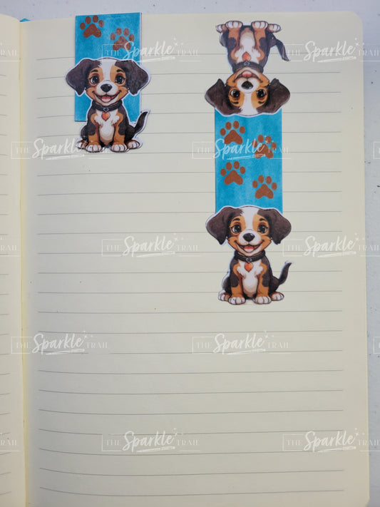 Puppy Magnetic Bookmark