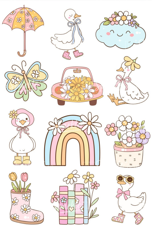 Spring Sticker Sheet